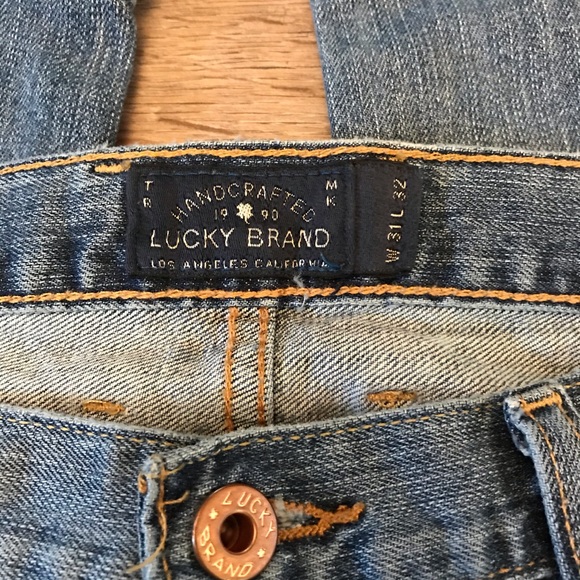 Sold- Men’s Lucky Brand Jeans 31/32 221 - Picture 6 of 7